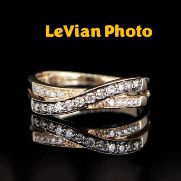 Stunning Two-Tone Ring by Kay Jewelers - Picture 3 of 6